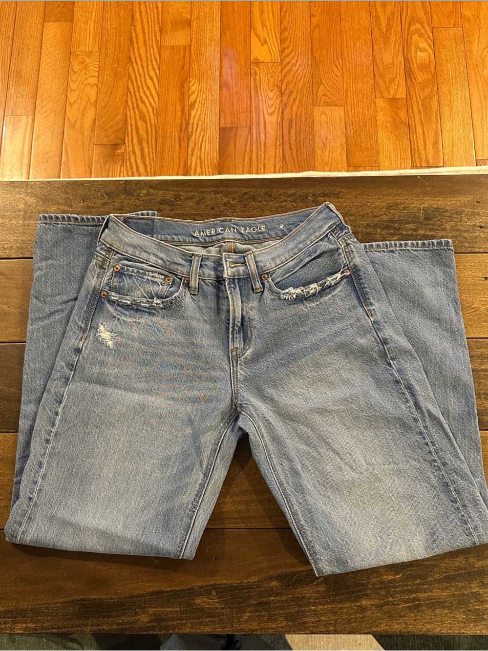 Low rise American Eagle jeans straight baggy